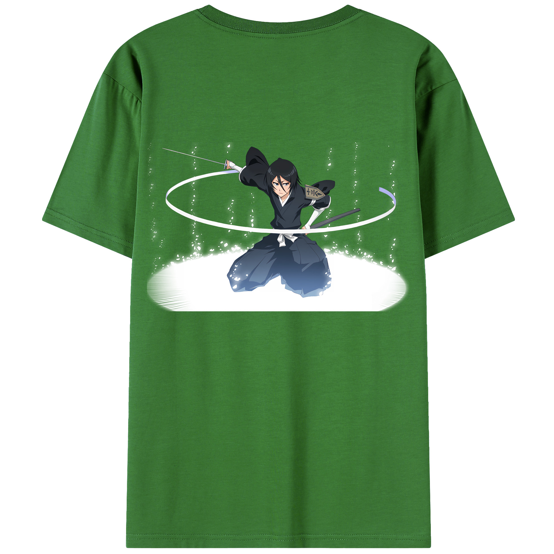 （画像用） ブリーチ 朽木ルキア BLEACH Kuchiki Rukia レディース半袖Tシャツ(バックプリント)